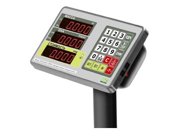 Весы торговые Mertech M-ER 335ACPU-60.10 LED черный (3112) 5 элемент