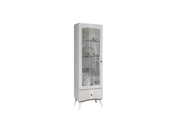 Шкаф с витриной Мираж ММ-400-01