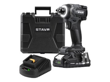 Аккумуляторная ударная дрель-шуруповерт STAVR SID 18BL-230V-1K