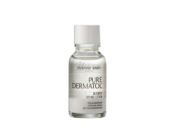 Лосьон VIVIENNE SABO Pure Dermatol' подсушивающий для проблемной кожи точечный, 15 мл