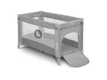 Кровать-манеж Lionelo Stefi (Grey Concrete Multicolor)