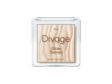 Хайлайтер для лица DIVAGE Glow Sense Baked Highlighter запеченный, тон 01