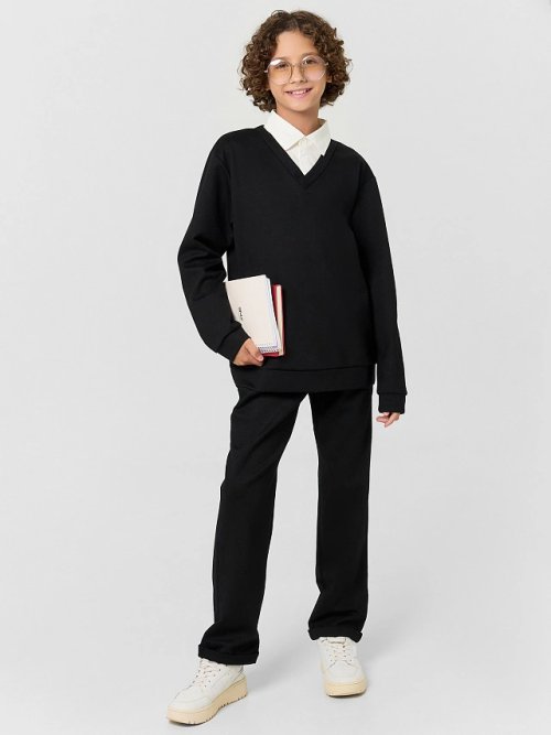 Джемпер для мальчиков черный, фото 7 из 11