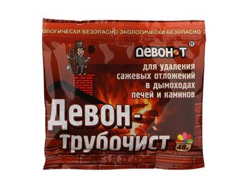 Средство для чистки дымоходов и печных труб Девон Девон-трубочист 40г