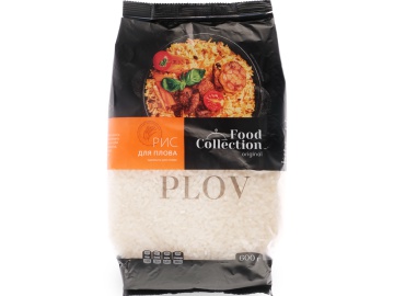 Крупа рис"FOOD COLLECTION OR"(плов)600г на акции в магазинах Евроопт
