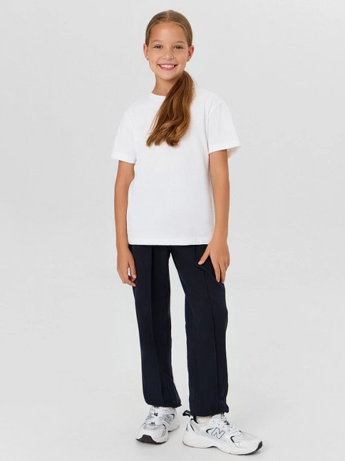 Брюки для девочек синие, фото 3 из 7