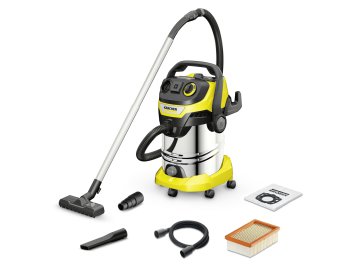 Пылесос хозяйственный KARCHER WD 6 P S V-30/6/22/T (1300Вт,нерж.бак-30л) 1.628-360.0