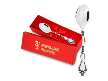 Ложка Красносельский Ювелирпром, серебро 925 проба