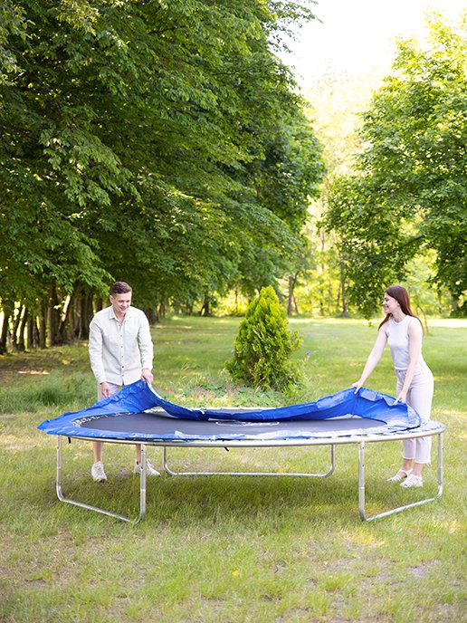 Батут JUMP-1 немеханизированный с внутренней защитной сеткой, фото 12 из 204