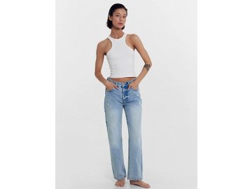 Брюки женские джинсовые в голубом цвете