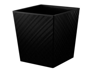 Горшок для цветов InGreen Manhattan CUBE 301х301мм 22л оникс