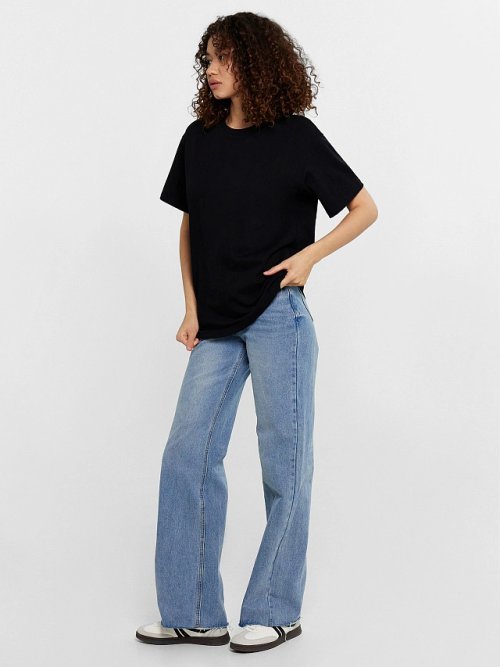 Футболка женская черная, фото 3 из 6