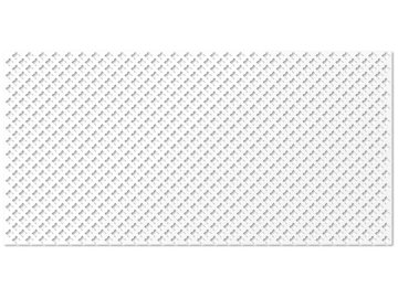 Панель декор.перфорир. Готико белый  120*60см