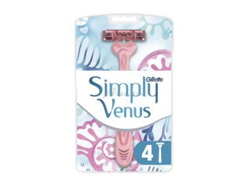 Бритвы одноразовые GILLETTE Simply Venus 3, 4 шт