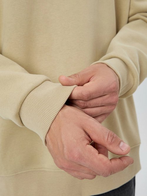 Свитшот мужской бежевый, фото 5 из 7