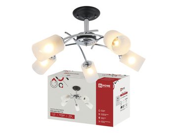 Припотолочная люстра In Home AURA NEST-5E27-CH