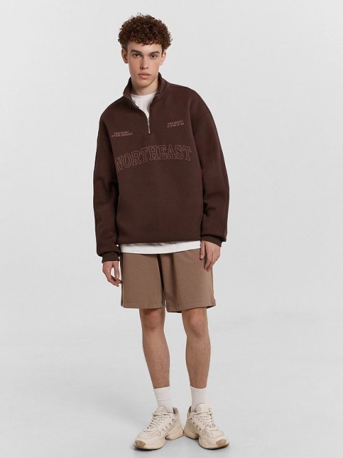 Шорты мужские коричневые, фото 1 из 5