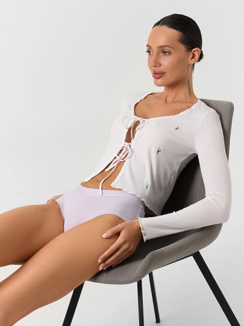 Трусы шортики женские лиловые, фото 7 из 24