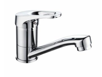 Смеситель для кухни GROSS AQUA 3210258С -15 кор. Излив G0109 Base