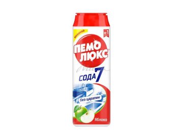 Порошок чистящий ПЕМОЛЮКС Сода 5 Яблоко, 480 г
