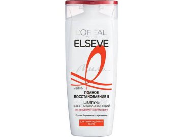 Шампунь для волос ELSEVE Полное Восстановление 5 восстанавливающий, 250 мл