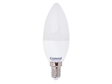 Лампа светодиодная General CF 8Вт E14 3000К GLDEN-CF-B-8-230-E14-3000