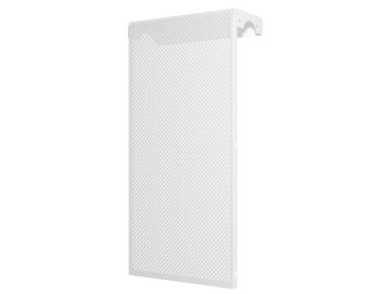 Экран радиаторный, серия ДМЭР, перфорированный, 690x610x140, 7-ми секционный, сталь, белый в Минске Ома