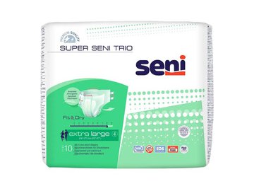 Подгузники для взрослых Seni Super Trio XL (10 шт)