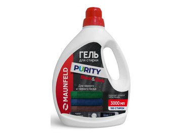 Гель для стирки MAUNFELD Purity Black&Dark MWL3000PB 3 л