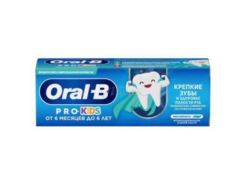 Паста зубная для детей ORAL-B Pro-Kids Мягкий Вкус, 50 мл