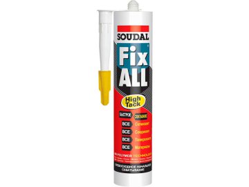Клей-герметик гибридный Soudal Fix All High Tack белый 290 мл