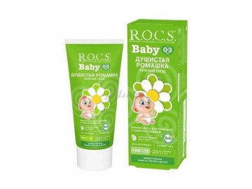 Паста зубная R.O.C.S. Baby нежный уход душистая ромашка, 45 г