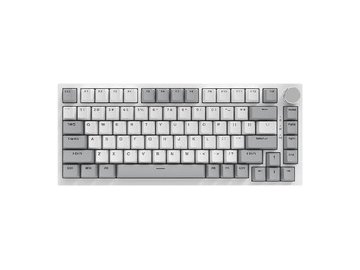 Компьютерная клавиатура AJAZZ AK820 (серо-белая) на акции в магазинах 5 элемент