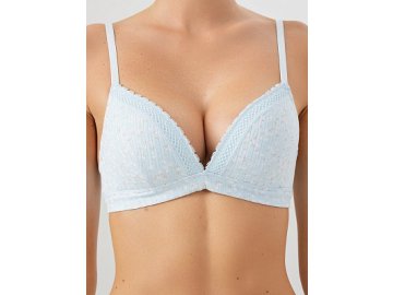 Бюстгальтер женский голубой