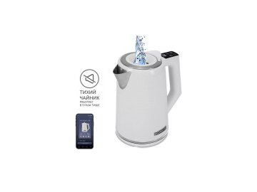 Чайник polaris pwk 1746cad wifi iq home (белый) в Пинске Электросила
