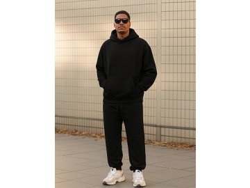 Теплый комплект мужской черный из футера с начесом в Лепеле Марк Формель