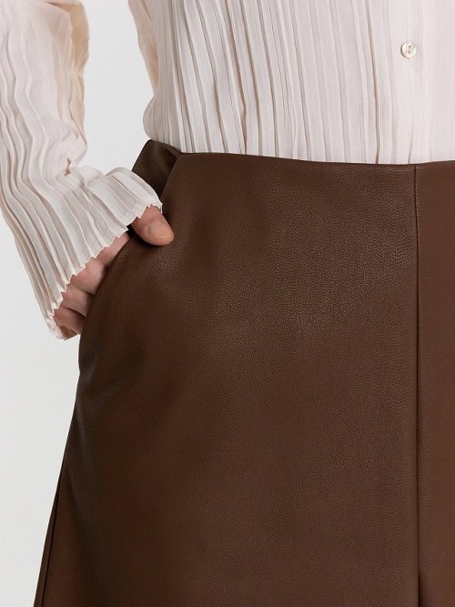 Юбка женская коричневая, фото 5 из 5