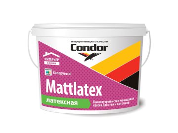 Краска Condor Mattlatex (7,5 кг, белый) в Минске Ома