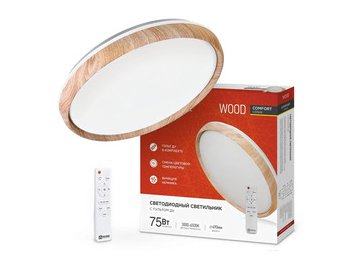 Светильник-тарелка In Home Comfort Wood 75Вт