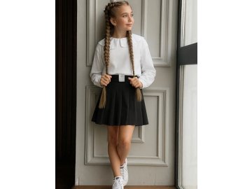 Блузка для девочек белая Марк Формель