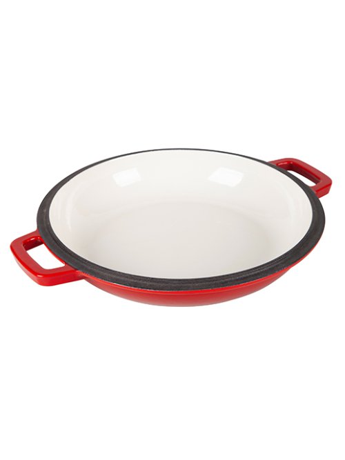 Набор посуды чугунный эмалированный Brazier-1 Max (red), фото 13 из 16