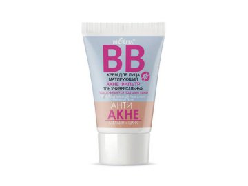 ВВ-крем БЕЛИТА Анти акне Фильтр Азелаин+цинк, тон универсальный, 30 мл