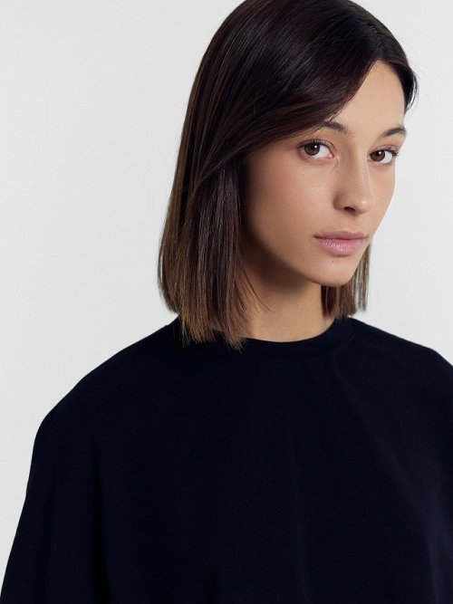 Джемпер женский в черном цвете, фото 3 из 6