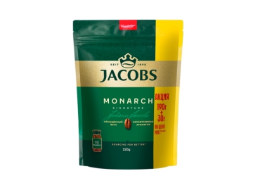 Кофе JACOBS Монарх раств сублим 130г в магазинах 