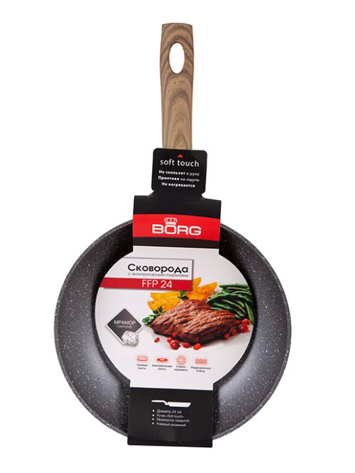 Сковорода с антипригарным покрытием FFP 24 (24 см), фото 10 из 175