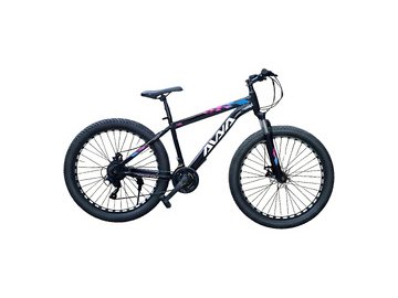 Велосипед для взрослых YAYALE 131-061, 26" (черный с розовым)