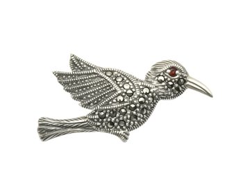 Брошь, серебро 925 проба