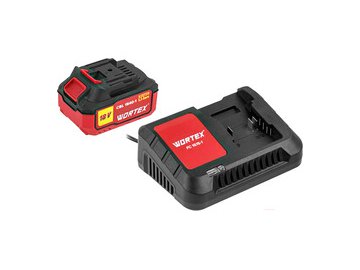 Аккумулятор с зарядным устройством Wortex 1329412 (18В/4.0 Ah + 18В)