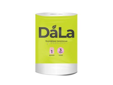 Полотенца бумажные DALA трехслойные, 1 шт