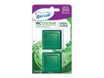 Таблетки для унитаза HAL KOLORADO WC Зеленые, 2 шт